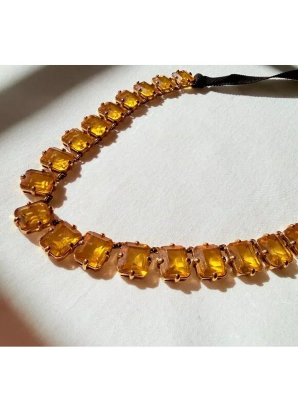 J. Crew Rhinestone Accent Necklace